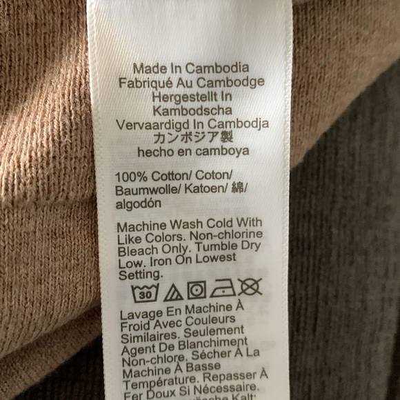 J Crew brown sweater shell sleeveless - Picture 4 of 4